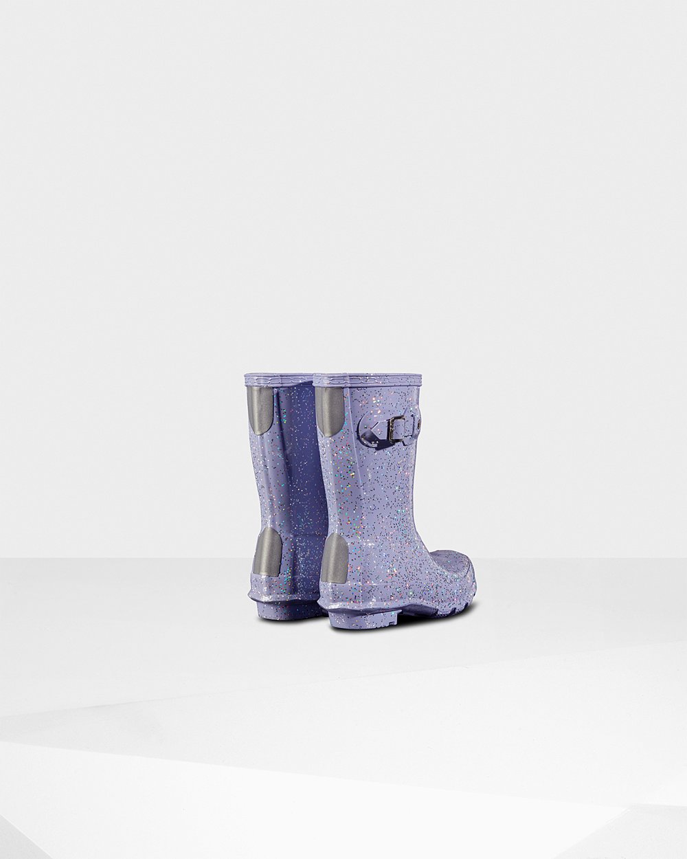 Hunter Niños Original Little Giant Glitter - Botas de Lluvia Moradas - 856-CITSWG